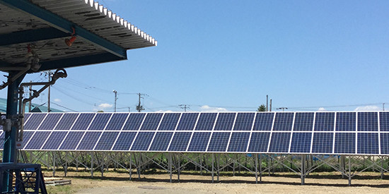 太陽光発電所：中標津太陽光発電所